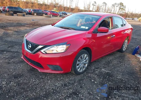 2017 Nissan Sentra Sv из США, поврежденный, VIN 3N1AB7AP8HL692674